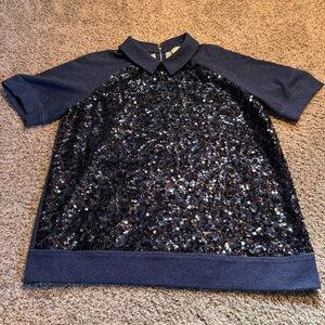 Kate Spade Milo Sequin Sweatshirt - XL